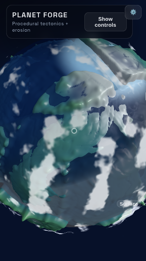PlanetGen screenshot